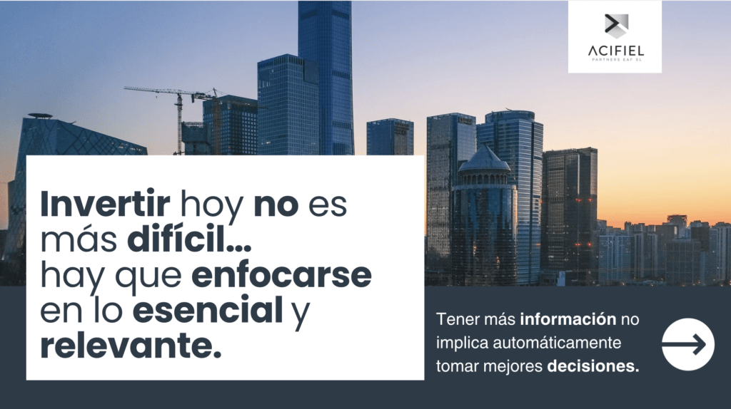 Invertir hoy no es más difícil